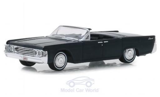 Modelauto Lincoln Continental 1965 metallic grijs 1/64 Greenlight