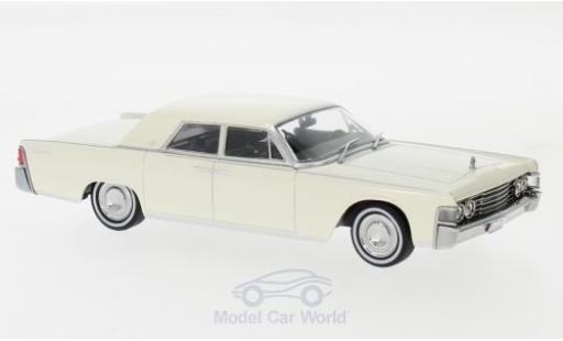Modelauto Lincoln Continental 1965 wit 1/43 Greenlight