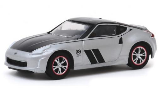 Modelauto Nissan 370Z 50th Anniversary grijs/zwart 2020 Anniversaire 1/64 Greenlight