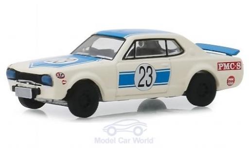 Modelauto Nissan Skyline 2000 GT-R RHD No.23 1971 1/64 Greenlight