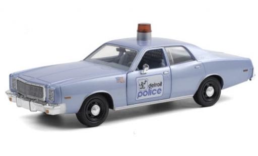 Modelauto Plymouth Fury Base Detroit Politie 1977 Beverly Hills Cop (1984) 1/24 Greenlight