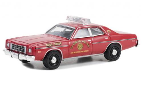 Modelauto Plymouth Fury Base East Brunswick Fire Department 1976 1/64 Greenlight
