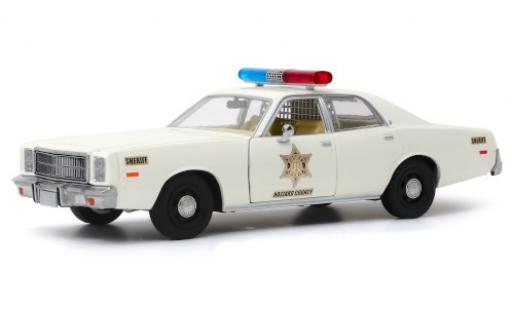 Modelauto Plymouth Fury Base Hazzard County Sheriff 1977 1/43 Greenlight