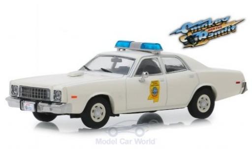 Modelauto Plymouth Fury Base Mississippi Highway Patrol 1975 Smokey and the Bandit 1/43 Greenlight