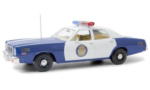Modelauto Plymouth Fury Base Osage County Sheriff 1975 1/64 Greenlight