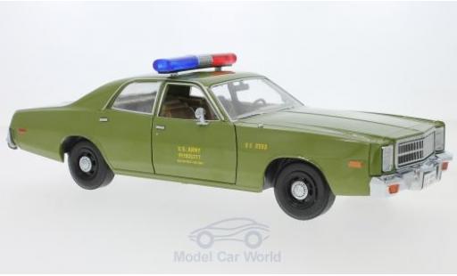 Modelauto Plymouth Fury Base The A-Team 1977 Military Politie 1/18 Greenlight