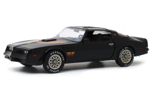 Modelauto Pontiac Firebird 1977 Trans Am Fire AM by VSE zwart/Dekor 1/18 Greenlight