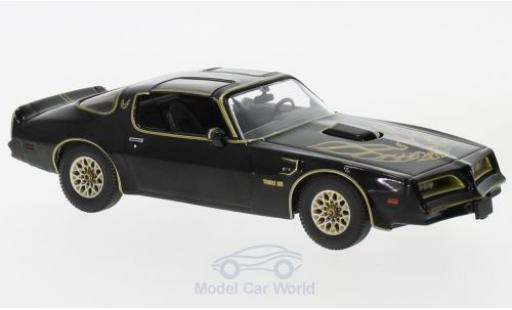 Modelauto Pontiac Firebird 1977 Trans Am zwart Smokey and the Bandit 1/43 Greenlight