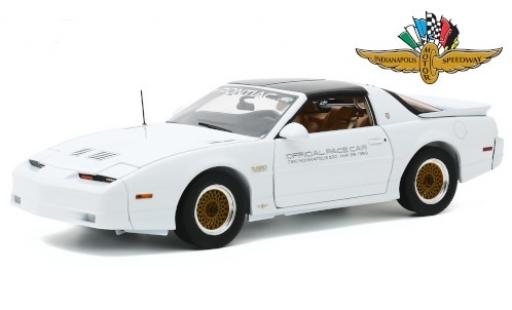 Modelauto Pontiac Firebird 1989 Turbo Trans Am Official Pace Car 73rd Indianapolis 500 1/18 Greenlight