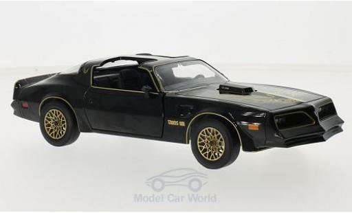 Modelauto Pontiac Trans Am 1977 zwart/gold Smokey and the Bandit I 1/24 Greenlight