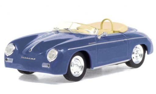 Modelauto Porsche 356 Speedster Super blauw 1958 1/43 Greenlight