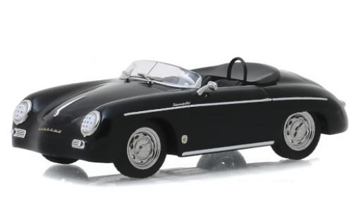 Modelauto Porsche 356 Speedster Super zwart 1958 1/43 Greenlight