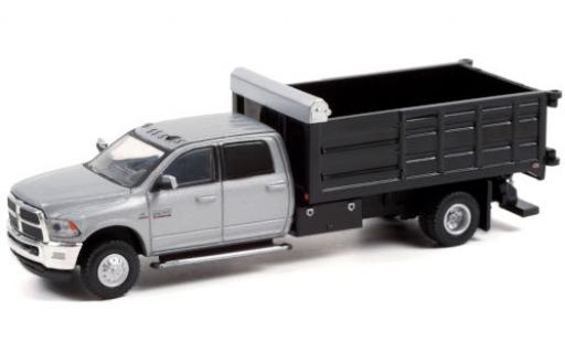 Modelauto RAM 3 Dually 500 Landscaper Dump Truck grijs 2018 1/64 Greenlight