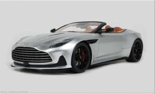 Modelauto Aston Martin DB12 coupe 2 grijs 2023 1/18 GT Spirit