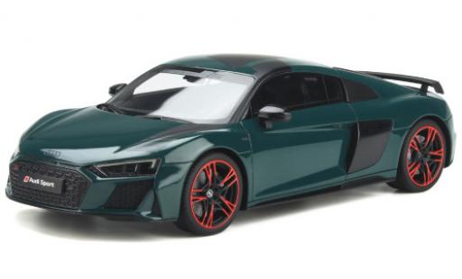 Modelauto Audi R8 coupe Green Hell groen 2019 1/18 GT Spirit