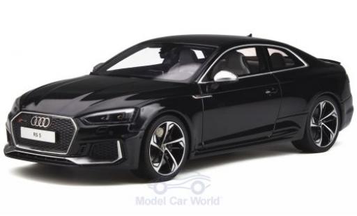 Modelauto Audi RS5 coupe RS 5 zwart 1/18 GT Spirit