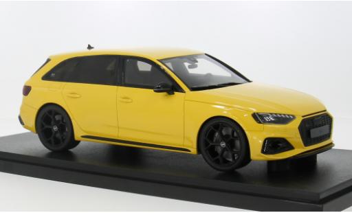 Modelauto Audi RS4 avant geel 2024 1/18 GT Spirit