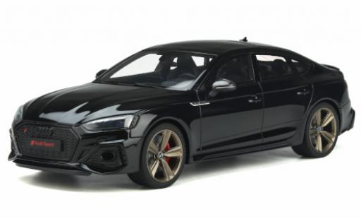 Modelauto Audi RS5 sportback (B9) zwart 2020 1/18 GT Spirit