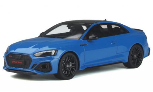 Modelauto Audi RS5 (f5) Coupe blauw 2020 1/18 GT Spirit