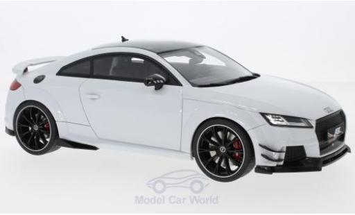 Modelauto Audi TT rs-r abt metallic wit 2017 1/18 GT Spirit