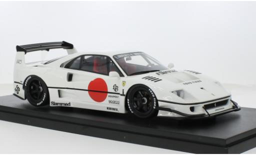 Modelauto Ferrari F40 LBWK wit 2023 1/18 GT Spirit