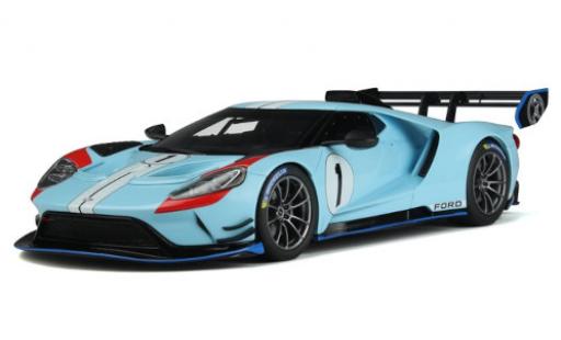 Modelauto Ford GT MK II blauw 1/18 GT Spirit