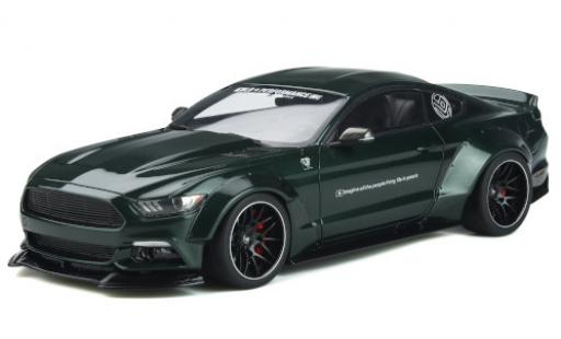Modelauto Ford Mustang LB Works by groen 2015 1/18 GT Spirit