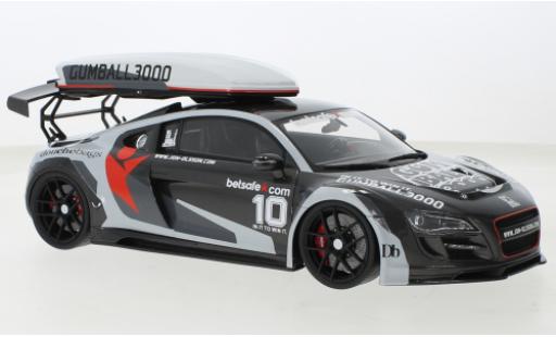 Modelauto Audi R8 gt spyder Body Kit Gumball 3000 zwart/D&Atilde;&copy;corer 2013 1/18 GT Spirit