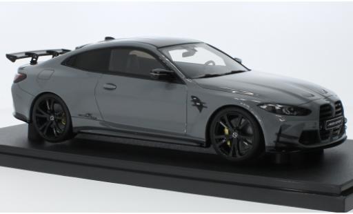 Modelauto Bmw M4 ac schnitzer (G82) grijs clair 2022 1/18 GT Spirit