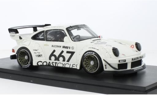 Modelauto Porsche 911 RWB (964) Coast Cycles 2020 1/18 GT Spirit