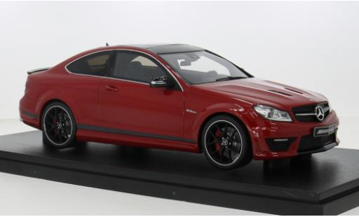 Modelauto Mercedes Classe C AMG C63 (W204) Edition 507 rood 2014 1/18 GT Spirit