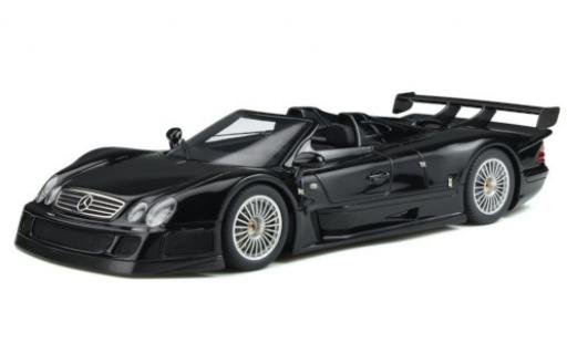 Modelauto Mercedes CLK GTR Roadster zwart 1998 1/18 GT Spirit