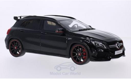 Modelauto Mercedes GLA Base 45 AMG (X156) metallic zwart 1/18 GT Spirit