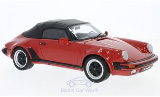Modelauto Porsche 911 Speedster 3.2 rood 1989 1/18 GT Spirit