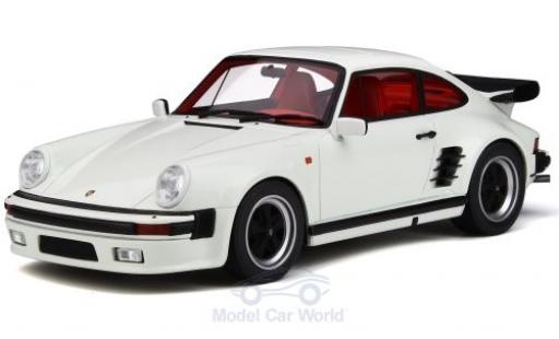 Modelauto Porsche 911 Turbo S wit 1/18 GT Spirit