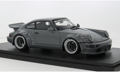 Modelauto Porsche 911 RWB (964) grijs Jonsibal 2015 1/18 GT Spirit