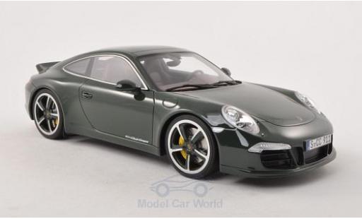 Modelauto Porsche 911 SC Club Coupe groen 2012 T&Atilde;&frac14;ren en Hauben gesloten 1/18 GT Spirit