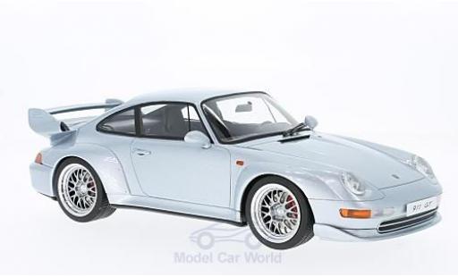 Modelauto Porsche 911 SC GT grijs 1/18 GT Spirit