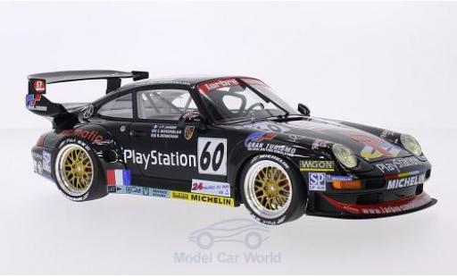 Modelauto Porsche 911 GT2 (993) LM No.60 Larbre Competition Playstation 24h Le Mans 1998 J-P.Jarier/C.Rozenblad/R.Donovan 1/18 GT Spirit