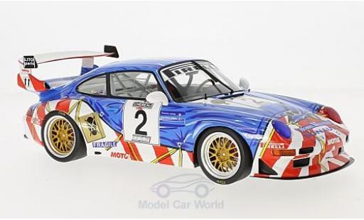 Modelauto Porsche 911 GT2 (993) No.2 GT Championship Le Mans 1998 J-P.Jarier/F.Lafon 1/18 GT Spirit