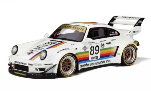 Modelauto Porsche 911 RWB Body Kit wit/Dekor 1/18 GT Spirit