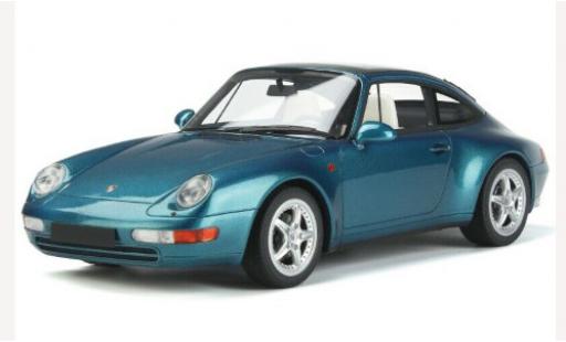 Modelauto Porsche 911 Targa metallic turquoise 1/18 GT Spirit