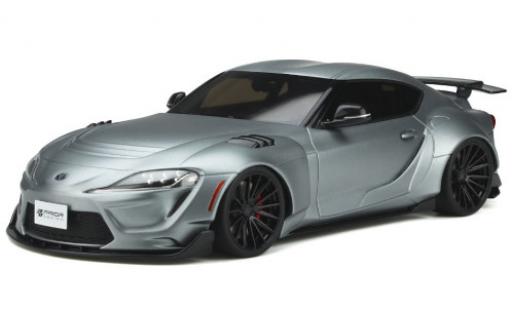 Modelauto Toyota Supra Base (A90) by Prior Design mat-grijs 2020 1/18 GT Spirit