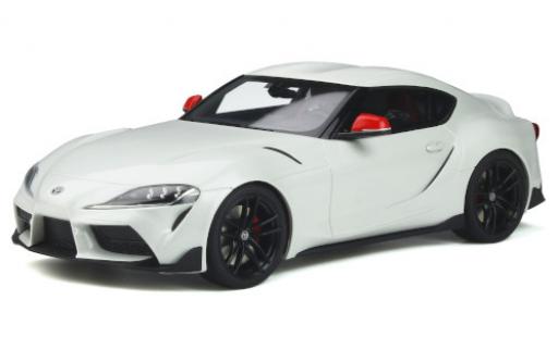 Modelauto Toyota Supra Base Fuji Speedway Edition wit 2020 1/18 GT Spirit