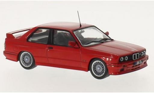 Modelauto Bmw M3 Sport Evolution (E30) rood 1989 1/43 GTI Collection