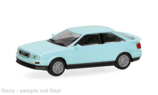 Modelauto Audi 90 berline blauw 1/87 Herpa