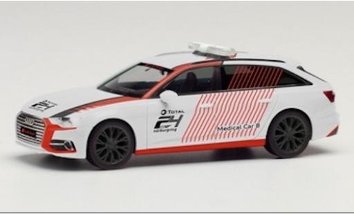 Modelauto Audi A6 secours Avant 24h N&Atilde;&frac14;rburgring / Medical Car 1/87 Herpa