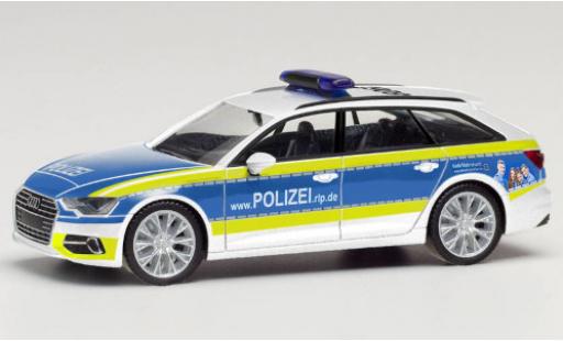 Modelauto Audi A6 police Avant Politie Rheinland Pfalz 1/87 Herpa