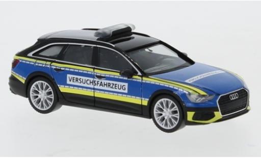 Modelauto Audi A6 police Avant Politie Versuchsfahrzeug 1/87 Herpa