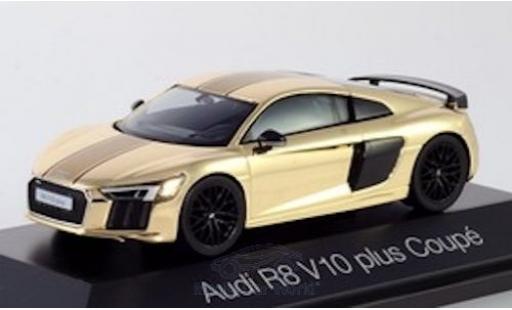 Modelauto Audi R8 v10 plus gold 1/43 Herpa